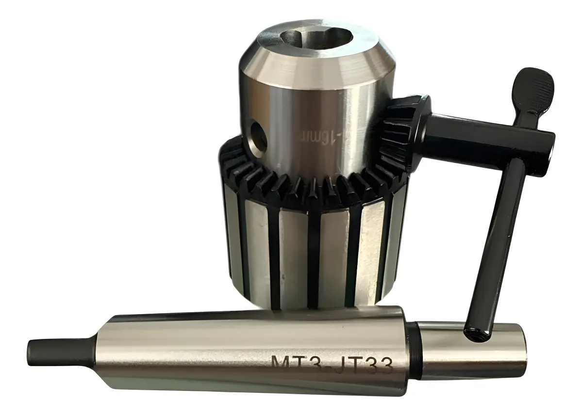 Mandril San Ou 16 mm con Llave + Cono Morse 4